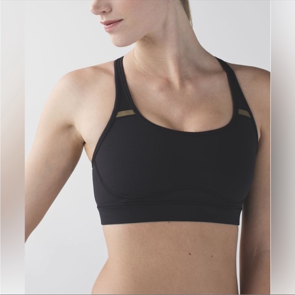 lululemon athletica Other - Lululemon Black Sports Bra Size 2